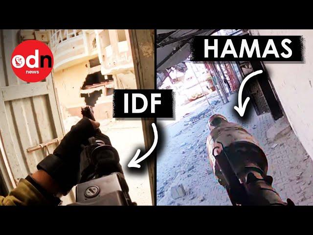 New Hamas vs IDF Combat Footage From Across Gaza Strip