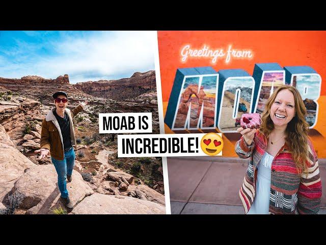 Is This The BEST City in Utah!? - Top Things to do in MOAB! Delicious Local Food & MORE! 