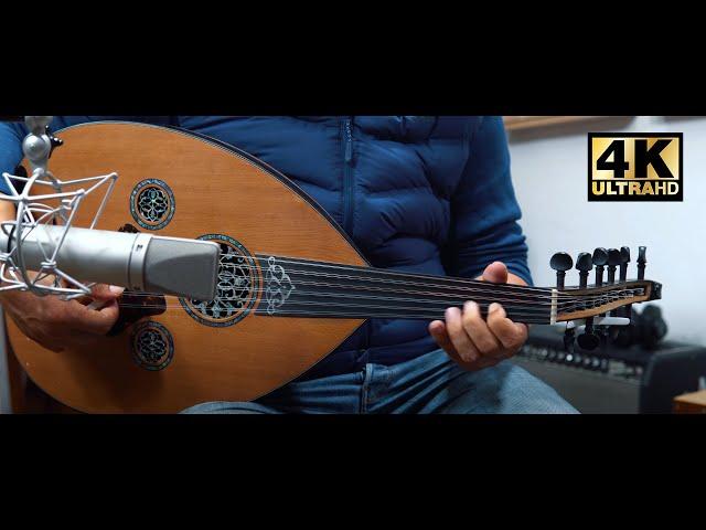 Oud Taksim Bayātī (بياتي, Uşşâk, Bayat) by Hesham Hamra (4k Video) 2020