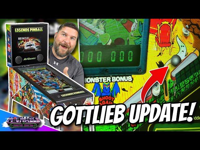 AtGames Legends Pinball Gottlieb Table Update! Are They Better?