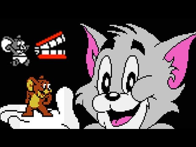 Tom & Jerry (NES) All Bosses (No Damage)