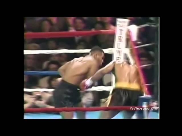 Бокс. Майк Тайсон - Алекс Стюарт.  Mike Tyson vs Alex Stewart