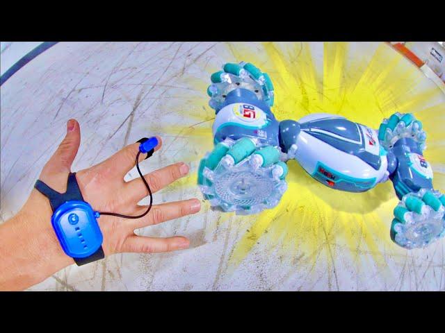 HAND MOTION CONTROLLED  RC CAR!