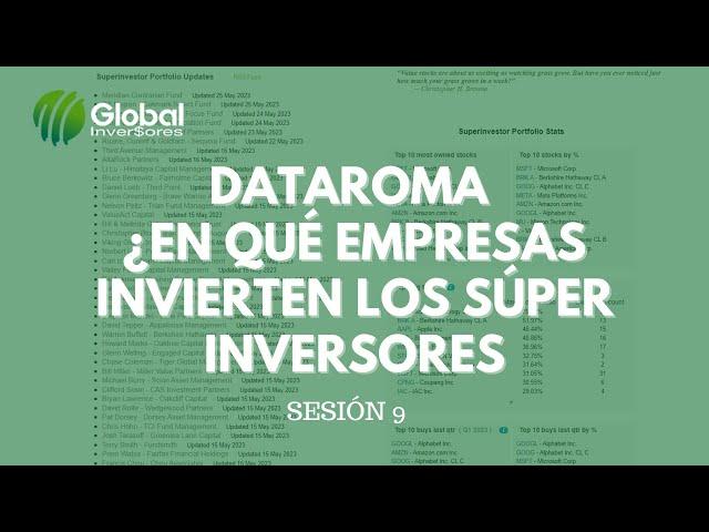 Dataroma.com - En qué Empresas Invierten los Súper Inversores