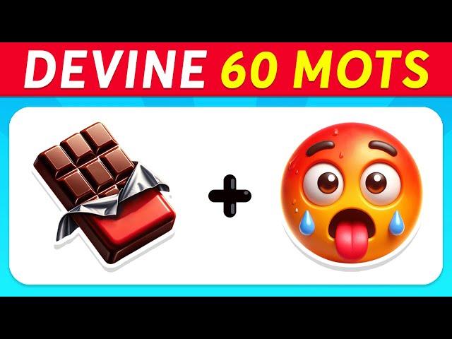 Devine 60 MOTS en ÉMOJIS  Robo Quiz