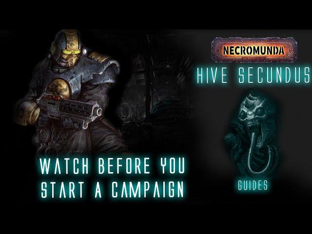 Watch Before you start your Campaign! - Hive Secundus Underhells Campaign - Necromunda Battle Report