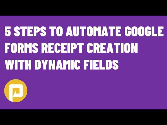 How to Create an Invoice With Performflow - Google Forms Automated Invoice Generator