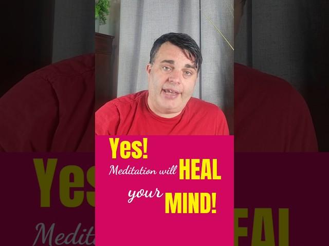 YES! Meditation Will HEAL Your MIND #meditation #mindfulness