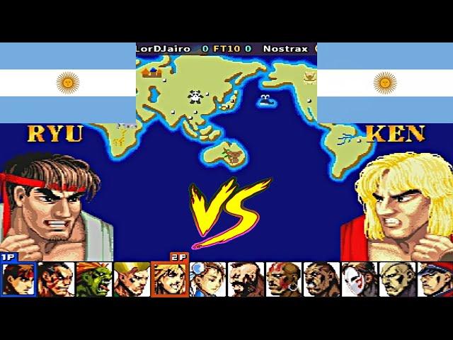 Street Fighter II' - Mix (Hack) - LorDJairo vs Nostrax FT10