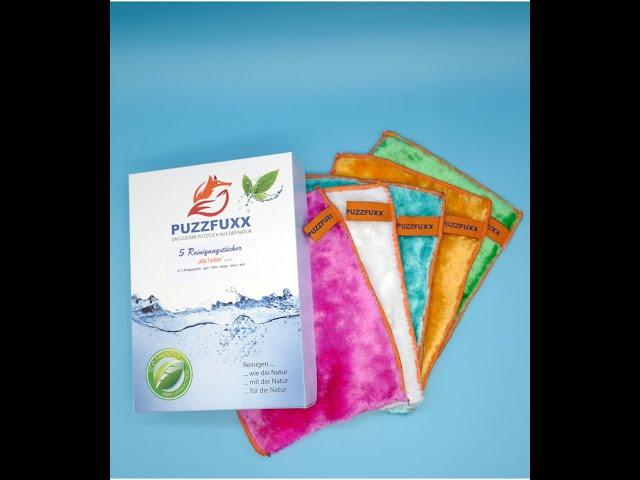 PUZZFUXX® Reinigungstuch Benutzungsanweisung