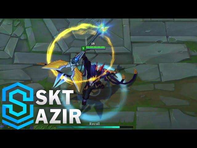 SKT Azir Skin Spotlight - Pre-Release - League of Legends