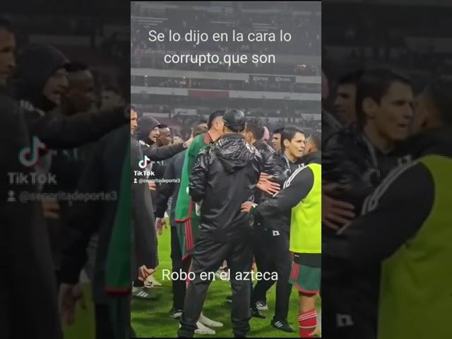 Mexico vs Honduras El Gran Robo en el Azteca gol de edson Alvarez después de los 12 minutos con la