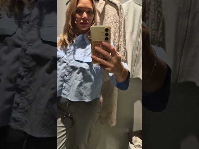 #жизньвиспании/ZARA новая коллекция весна 2025/Примерка блузки/ не топорщится ли сзади?
