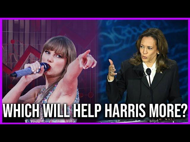 Which will help Harris more: her debate performance or Taylor Swift endorsement?