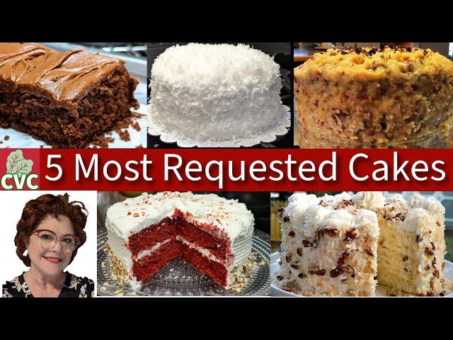 5 Most Requested Christmas Cakes - Cooking Like Mama