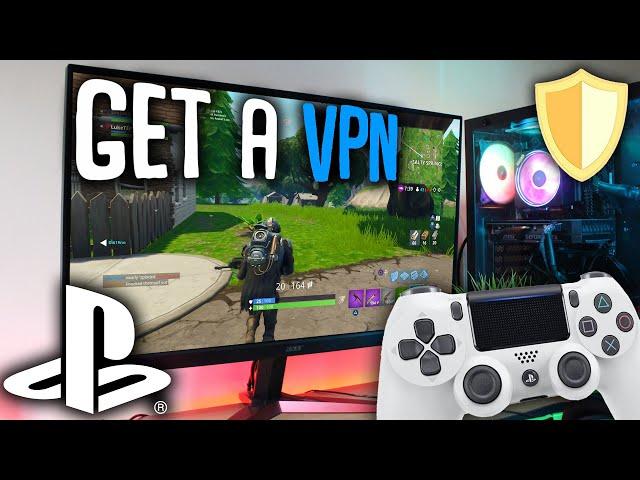 How To Use VPN On PS4 (Best Method) | Get A VPN On PS4