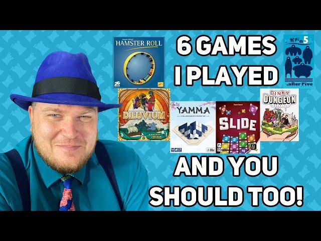 6 Games I Played and You Should Too - with Tom Vasel