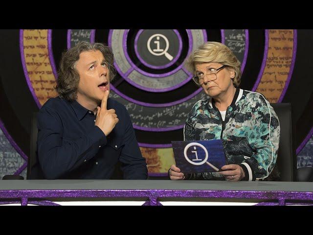 QI - Sandi Toksvig corrects Alan Davies just like Stephen Fry would