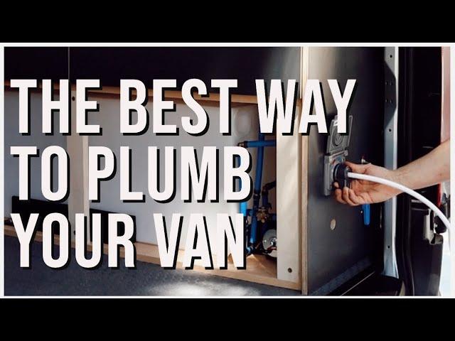 The Best Way to Plumb Your Van | ProPEX Pipe | Ramble Van Build Series EP4