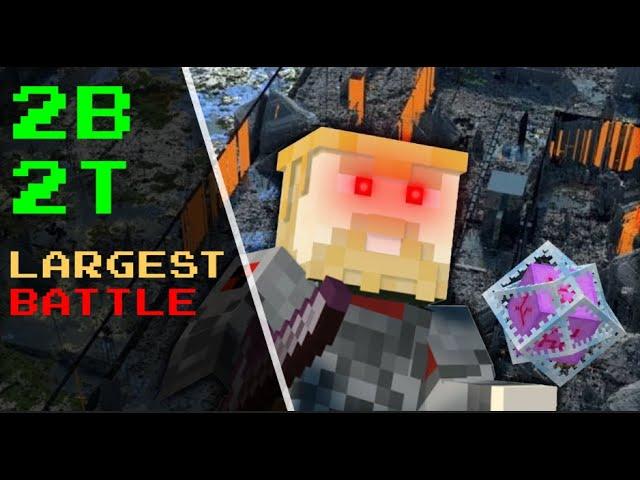 The LARGEST battle in 2b2t history