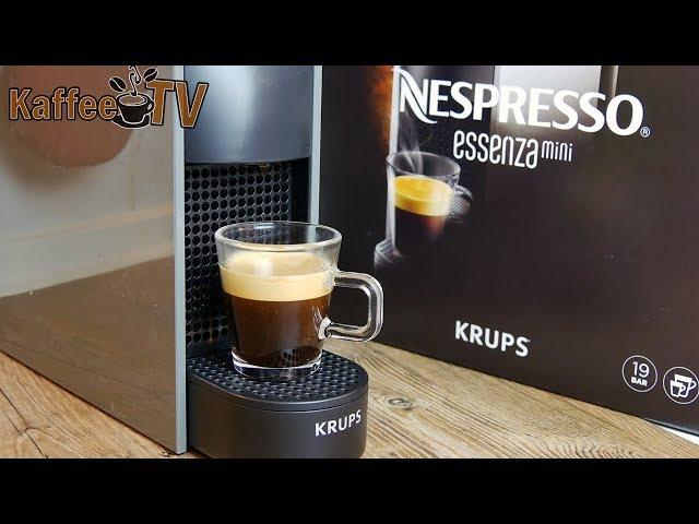 Krups Nespresso Essenza Mini im Test: Die kleinste Nespresso-Maschine der Welt!?