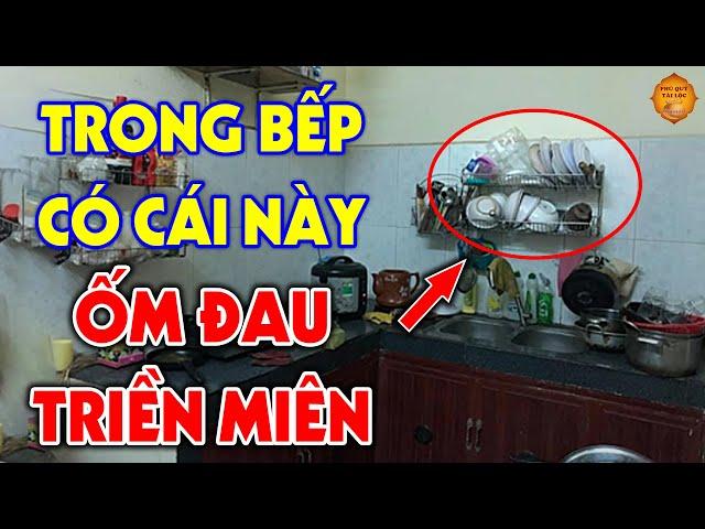 Mắc Phải 5 Lỗi Phong Thủy Nhà Bếp Này Bảo Sao LÀM MÃI KHÔNG GIÀU, Tiền Vàng Không Cánh Mà Bay