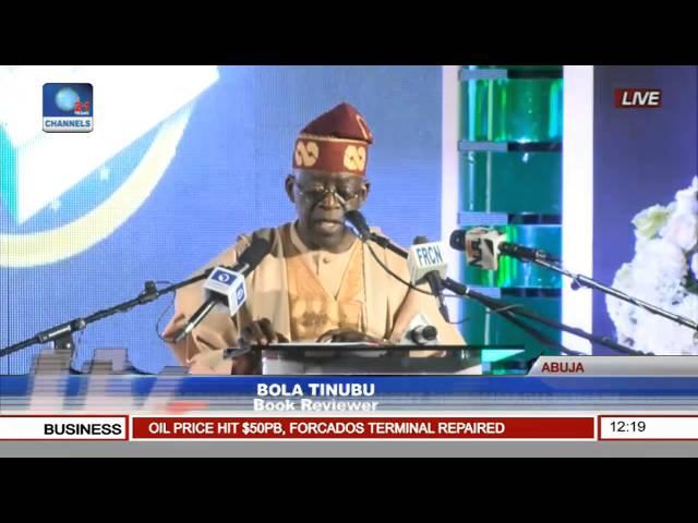 Bola Tinubu Speaks At Book Presentation On President Muhammadu Buhari Pt. 1