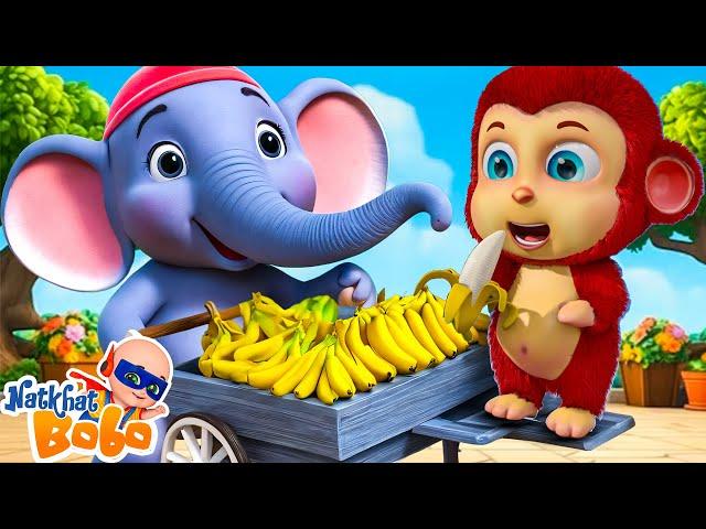 Hathi Raja Kaha Chale | Bandar mama Hindi Nursery Rhymes & Kids Songs Balgeet & Poem