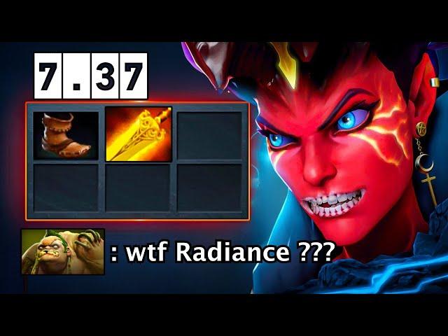 Radiance Queen of Pain New Patch 19Kills in Immortal 6K MMR