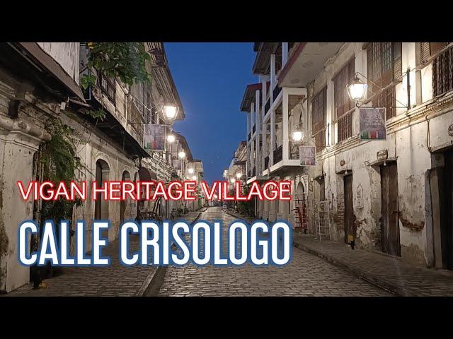 Vigan Heritage Village | Calle Crisologo