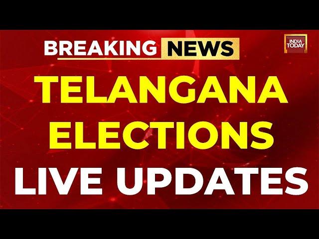 Telangana Election Results 2023 LIVE Updates | Telangana Election Result LIVE | India Today LIVE