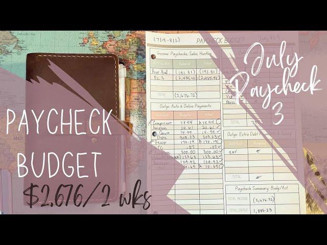 Paycheck Budget: 2 Weeks