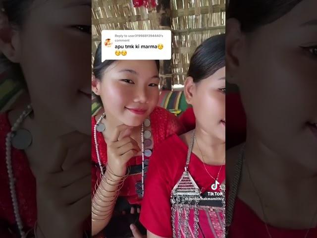 Mithu Chakma tiktok Viedo