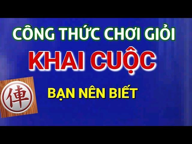 Bài 4 : Khai cuộc Hoành xe trong bố cục tấn công nhanh - 20 bài giảng cờ tướng Khai Cuộc