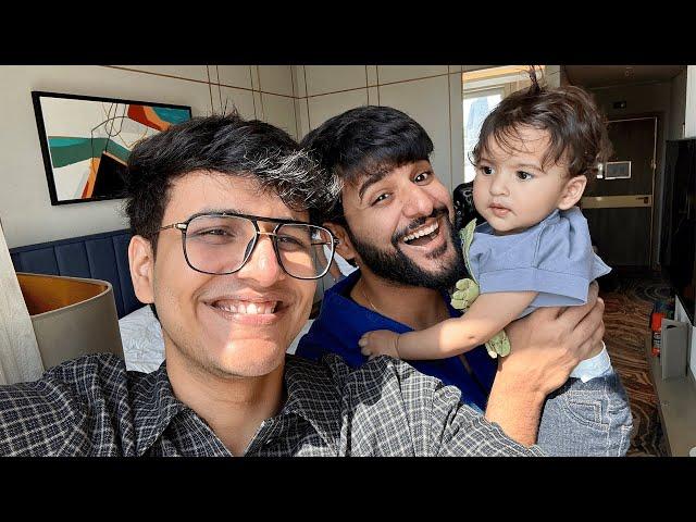 Asher ka first birthday celebration ke liye ja rahe hain ( full family trip )