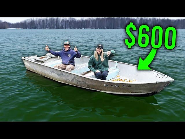 I bought the CHEAPEST Boat off of Facebook Marketplace