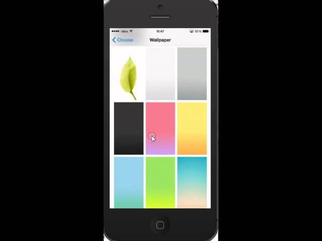 How to change your iPhone 6 and iPhone 6 plus wallpaper