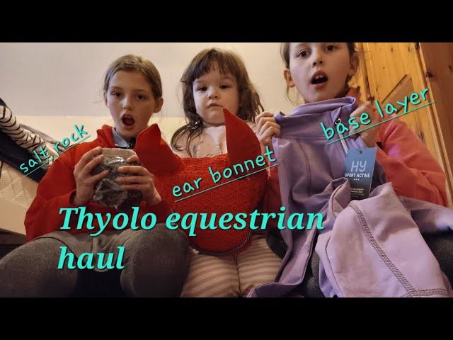 Thyolo equestrian haul #equestrian #pony