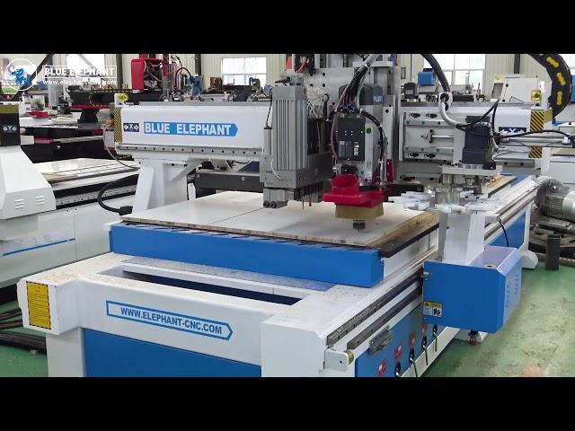 CE Certificate 1325 ATC Wood Cutting CNC Router with Carousel Tool Changer