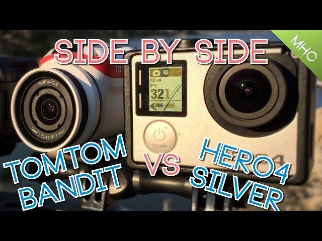 TomTom Bandit vs GoPro Hero4 Silver (HD)