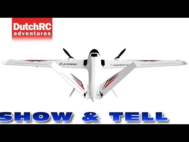 Sexy Twin-Powered FPV plane! The AtomRC Swordfish - Unboxing