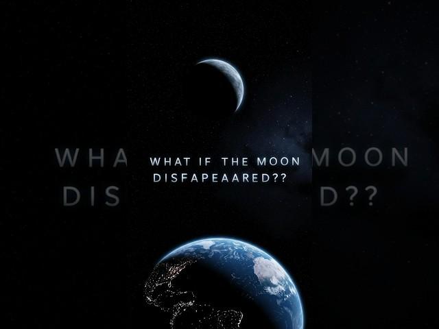 "What If the Moon Disappeared? | Shocking Truths!" #didyouknow #youtubeshorts #earth #moon