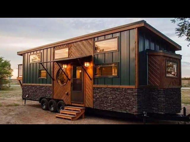 Amazing Rustic Tiny House on Wheels Has It All