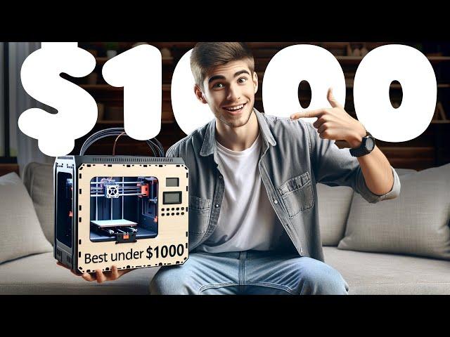 Best 3D Printer Under $1000 in 2024 (Top 5 Picks For Any Beginners & Professionals)