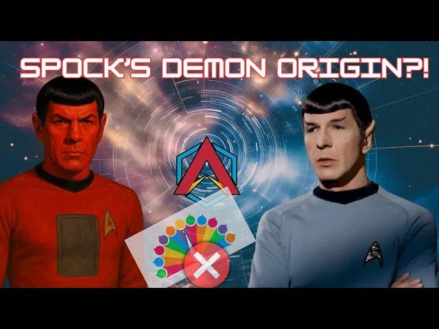 Spock Was Almost a Red Demon?! The Shocking Original Design Revealed! Trek Trivia!