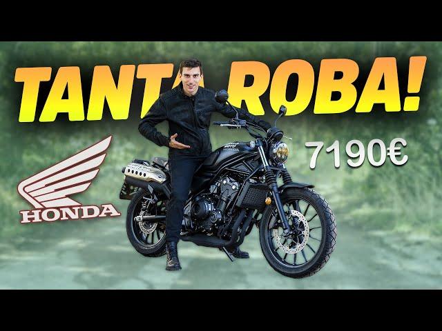 HONDA CL500 (2024): LA SCRAMBLER ECONOMICA PRONTA A TUTTO!  - Test Ride