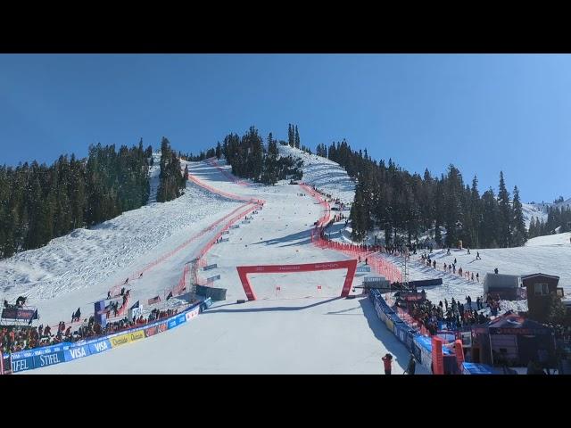 River Radamus, Palisades Tahoe Cup Giant Slalom run 2