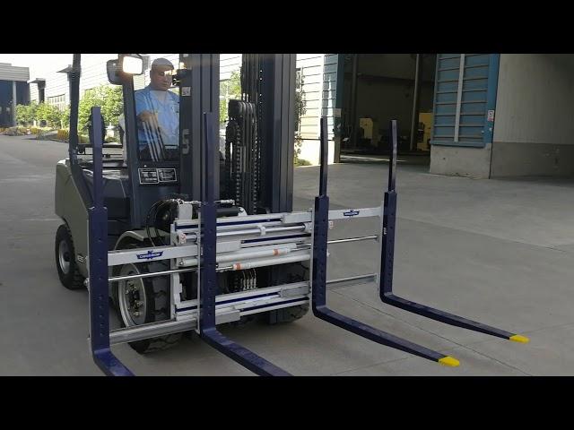 UN Forklift with Single-Double Pallet Handlers