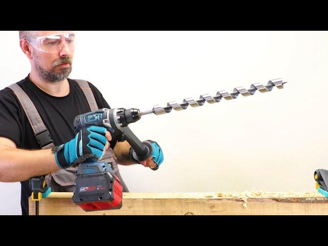 Cordless Drill Driver Bosch BiTurbo GSR 18V 150C tested with ProCORE18V 12Ah battery