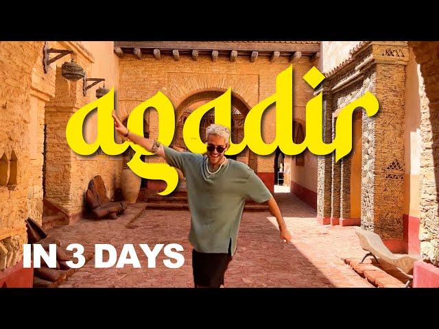 AGADIR IN 3 DAYS (La Medina, Beach, Food, how to get around, etc.)